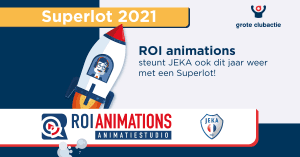 Animatiestudio ROI animations sponsor grote clubactie | JEKA Breda